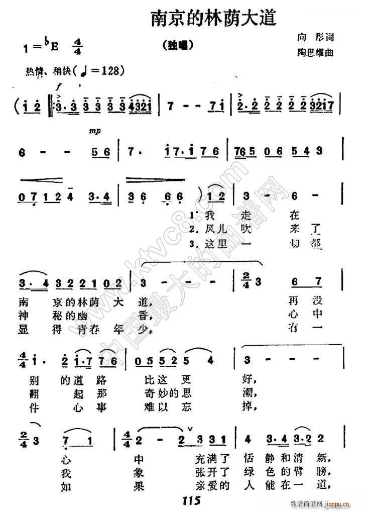 我爱你 南京的林荫大道(十字及以上)1