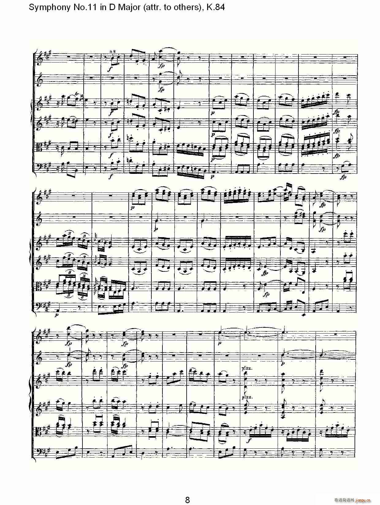 Symphony No.11 in D Major(十字及以上)8