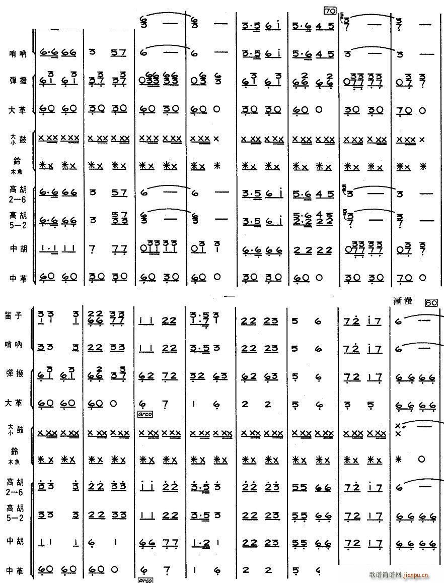 新疆舞曲(总谱)5