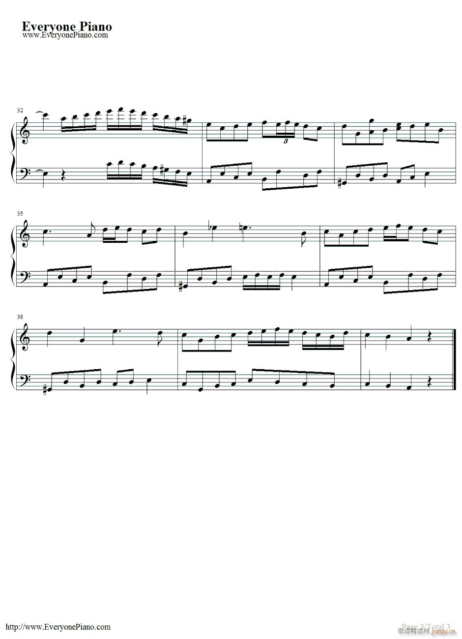 魔女们的舞会(钢琴谱)3