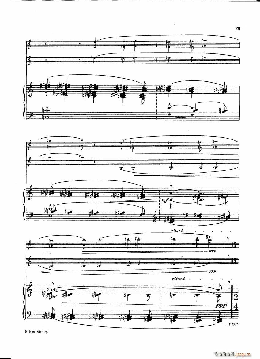 Bartok SZ 111 Contrasts pianoscore(钢琴谱)26