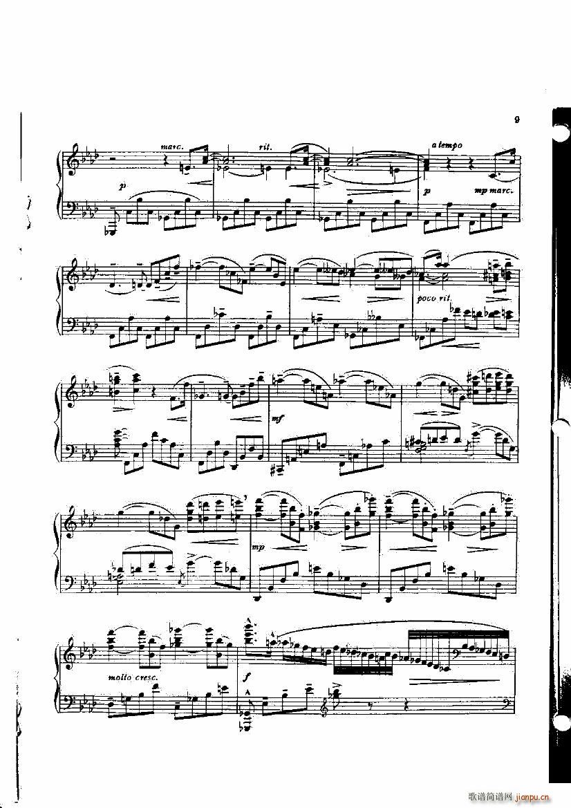 Bowen Op 72 Piano Sonata No 5 in F(钢琴谱)8