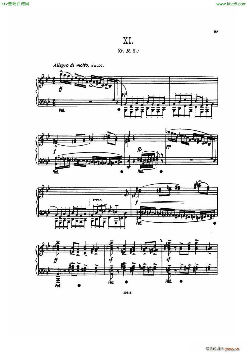 Edward Elgar Enigma Variations Op 36(钢琴谱)26