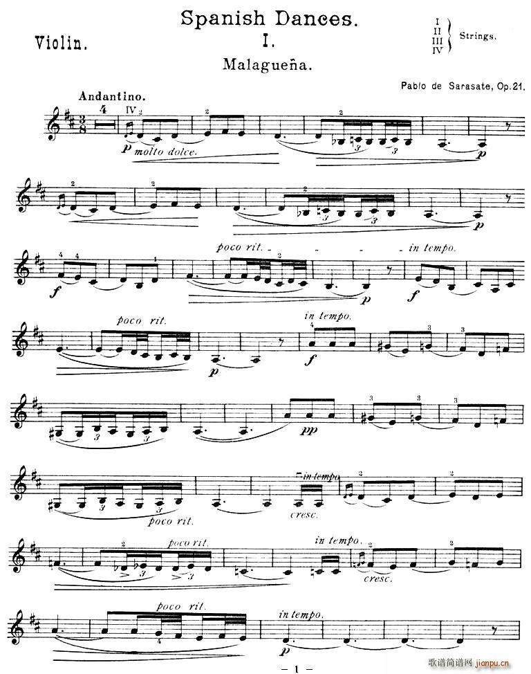 Spanish Dances(十字及以上)1