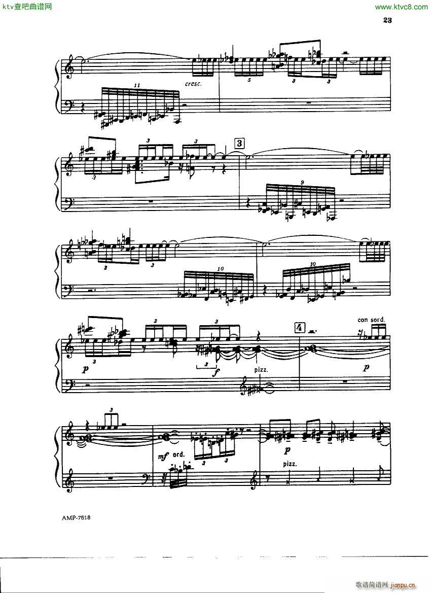 Gubaidulina Sofia Piano Sonata(钢琴谱)21