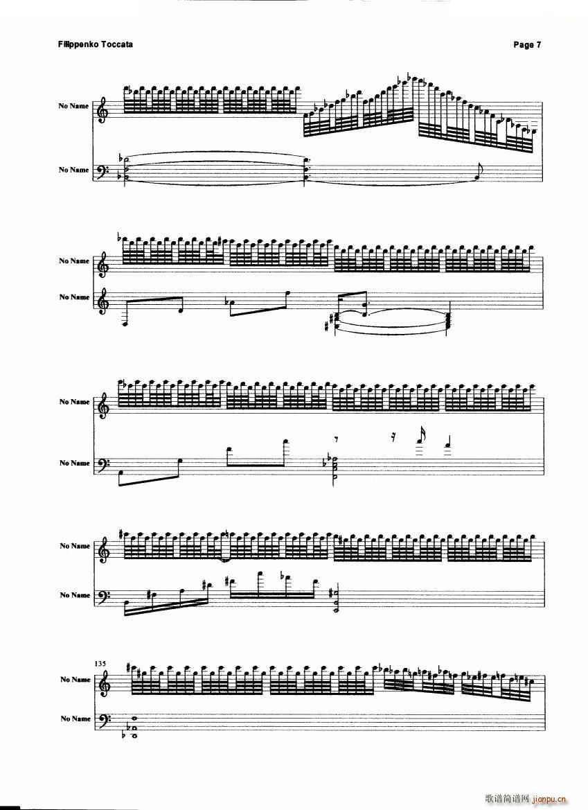 Filippenko Toccata Toccata(十字及以上)7