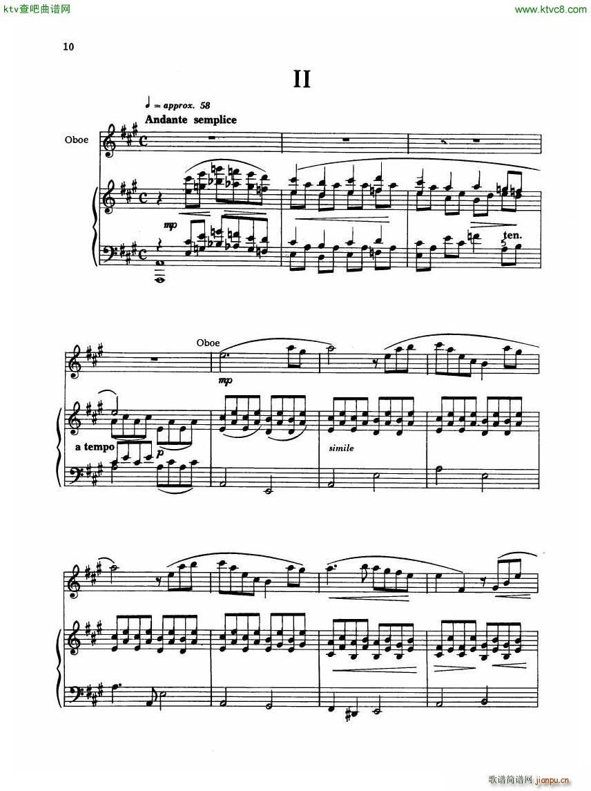 Madeleine Dring Trio For Flute Oboe And Piano(钢琴谱)20