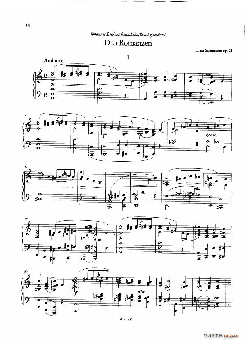 Brahms and his friends Anthology 1 1(十字及以上)18