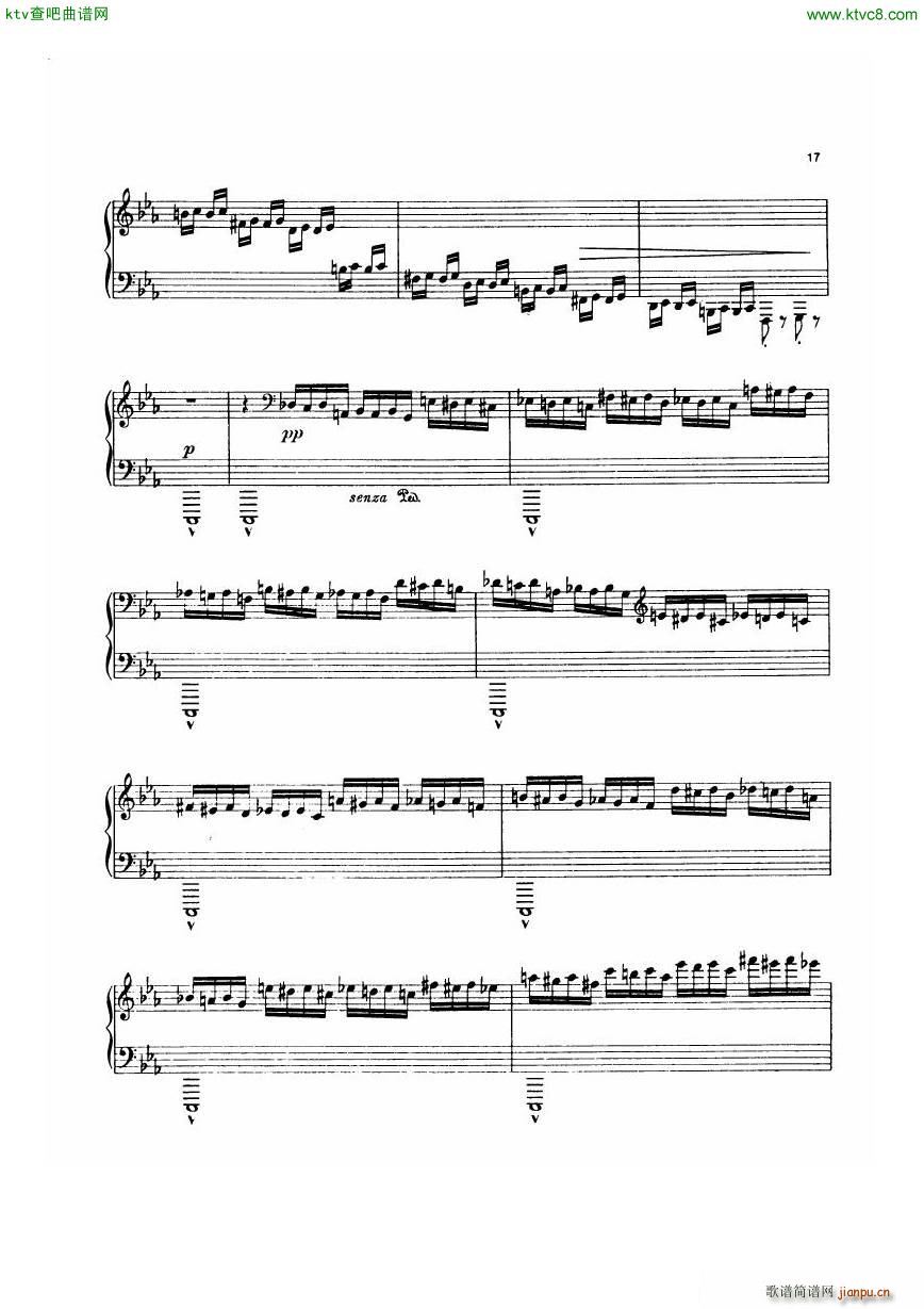 Dohnanyi 17 2 5 Humoresken Toccata(钢琴谱)9