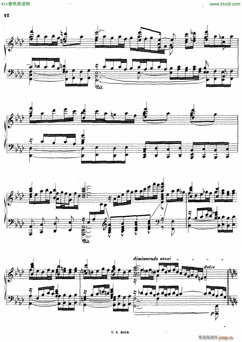 Busoni Fantasia nach Bach(钢琴谱)12