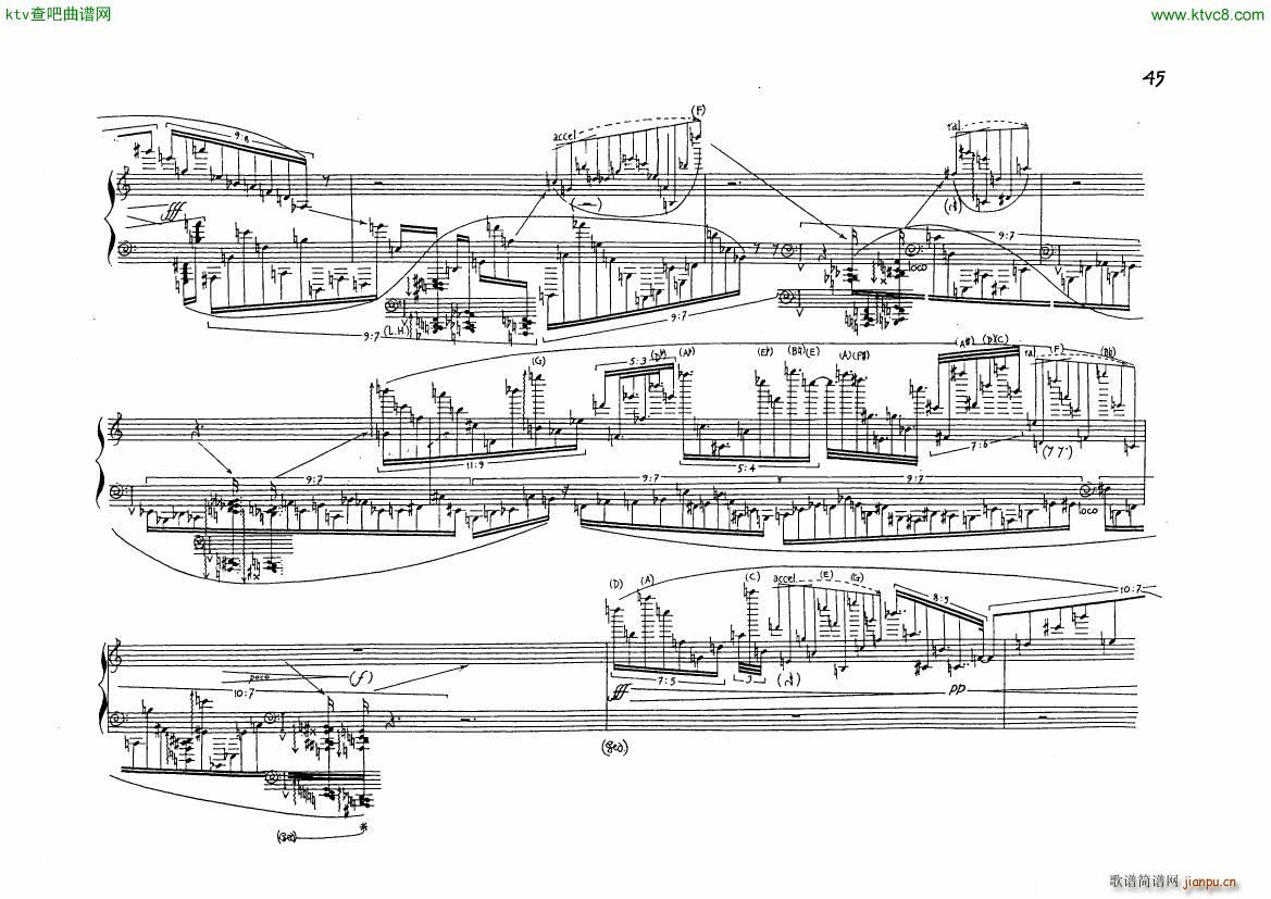 Finnissy English Country Tunes file 2(钢琴谱)21