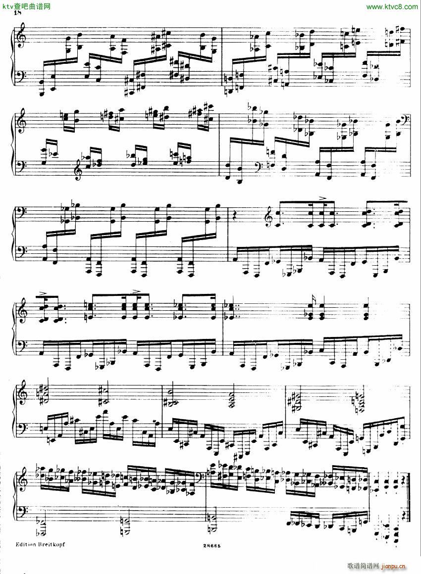 Busoni Etudes 1(钢琴谱)18