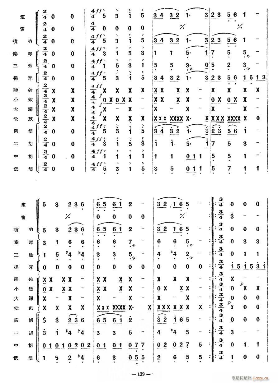 瑶族长鼓舞5(六字歌谱)1