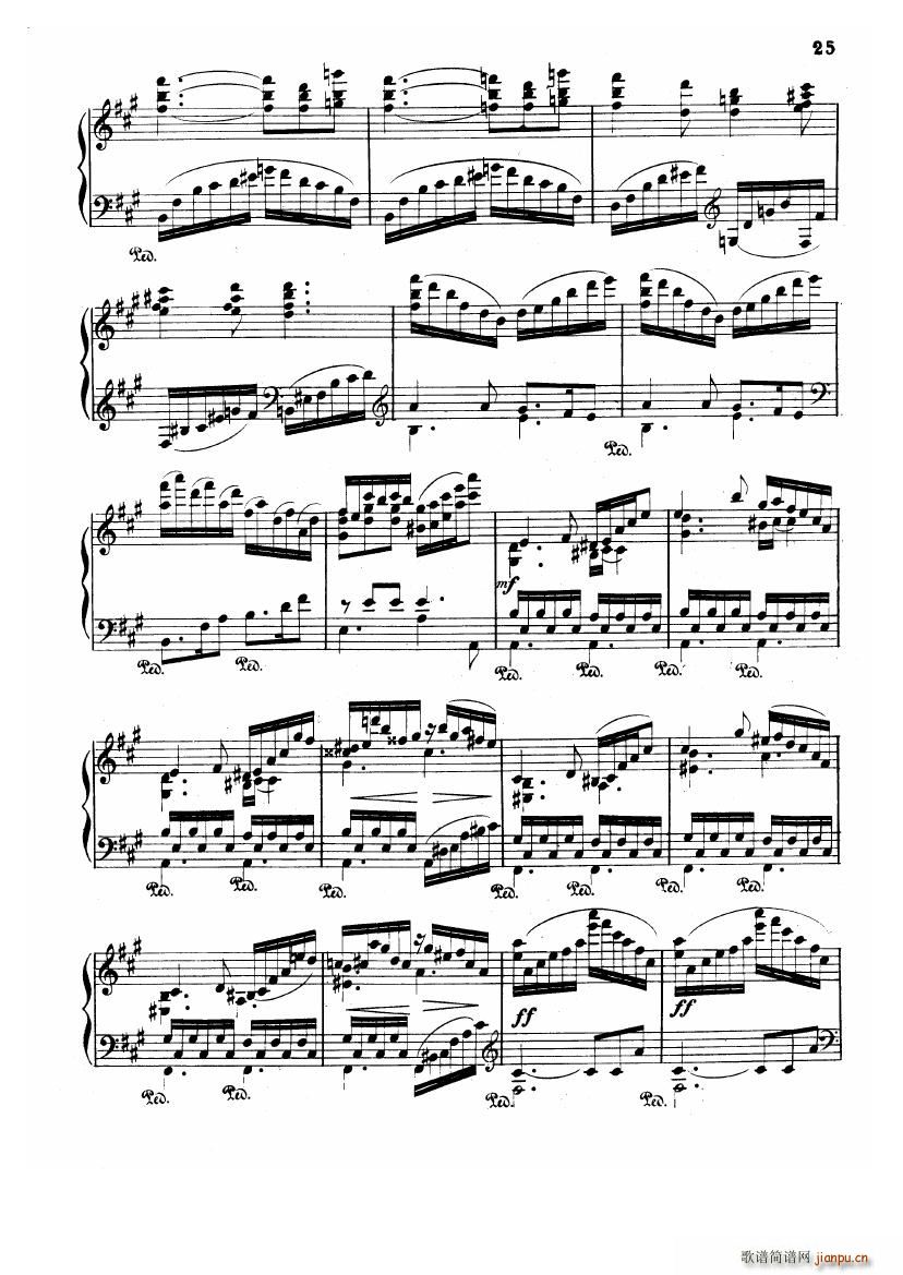 Albeniz op 72 Piano Sonata no 4(钢琴谱)25