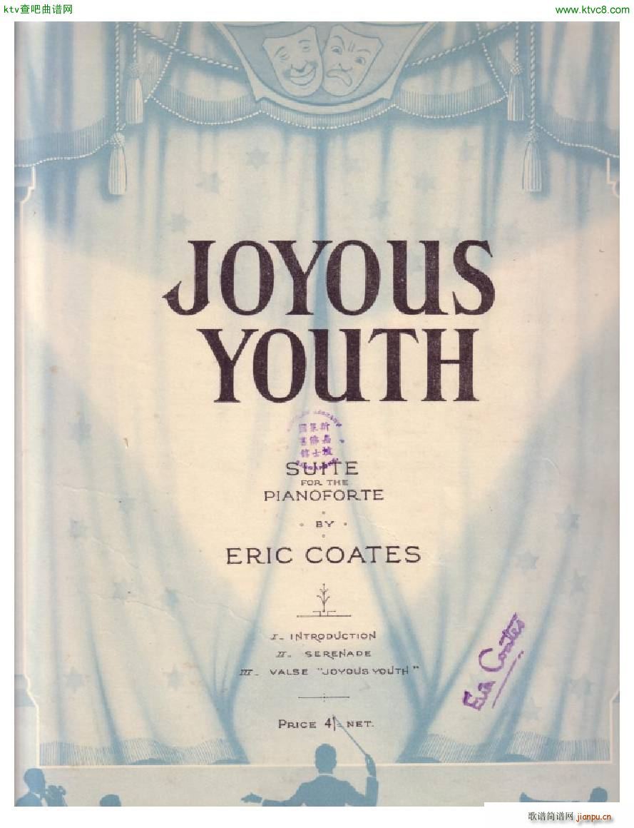 Coates Joyous Youth Piano Suite(钢琴谱)1