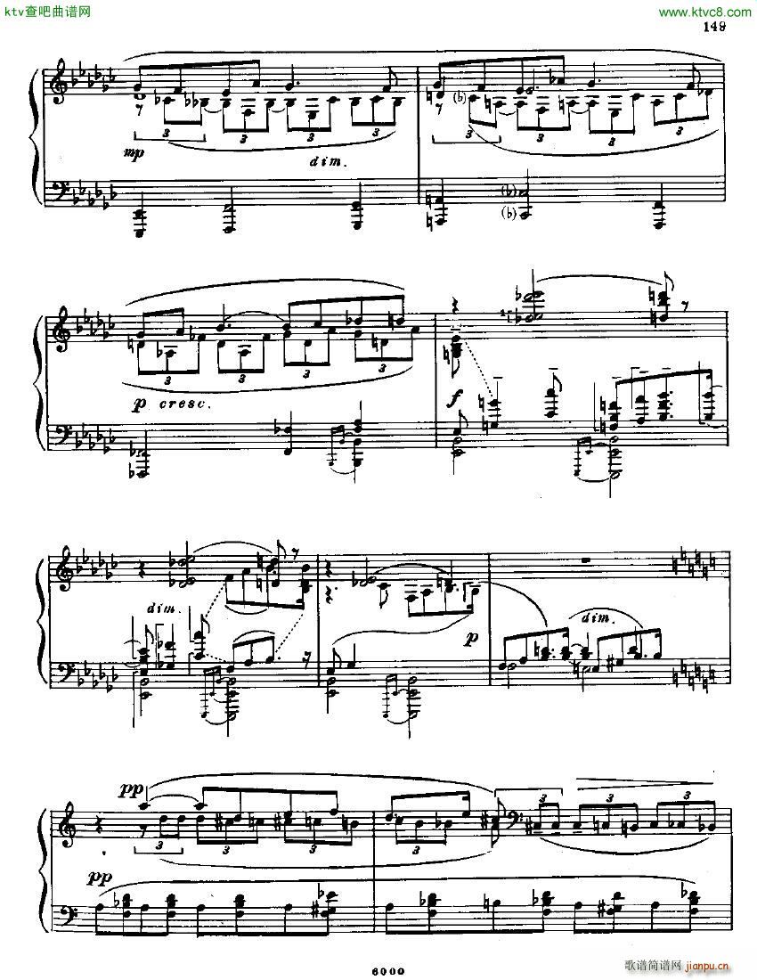 Anatoly Alexandrov Opus 26 Sonata no 6(钢琴谱)12