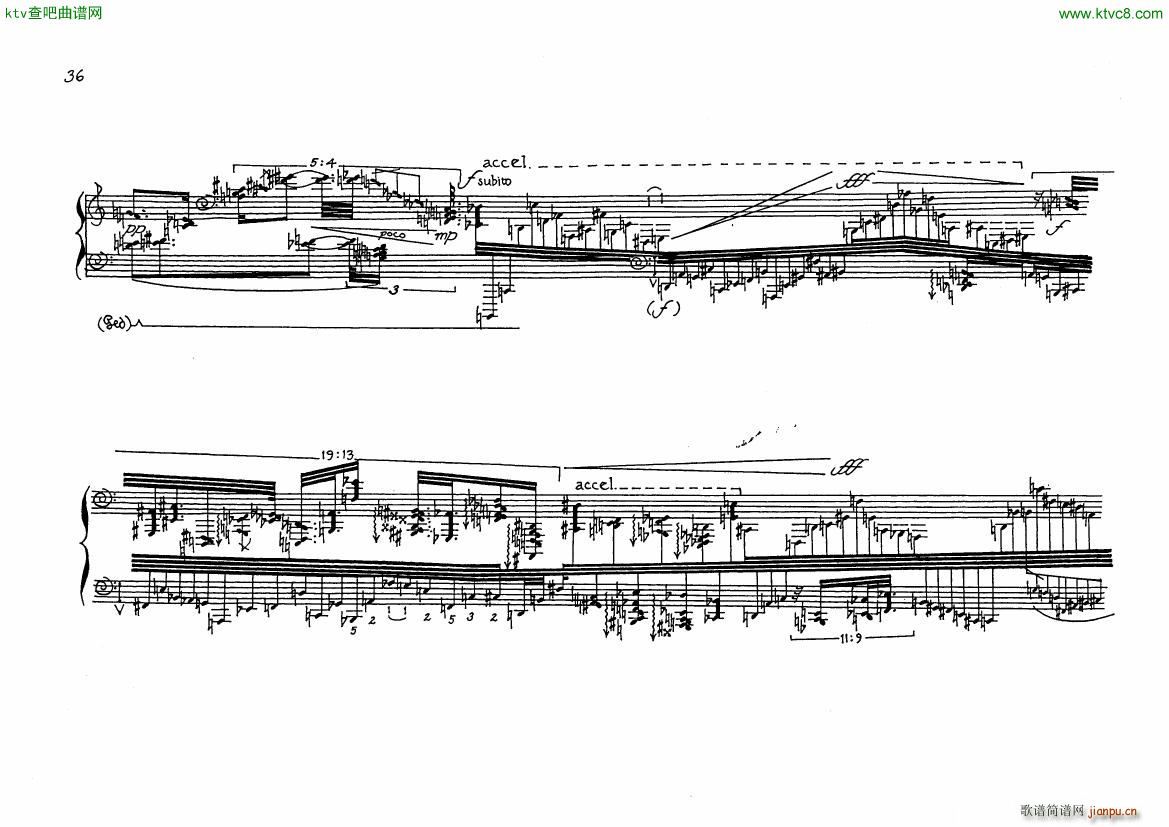 Finnissy English Country Tunes file 2(钢琴谱)12