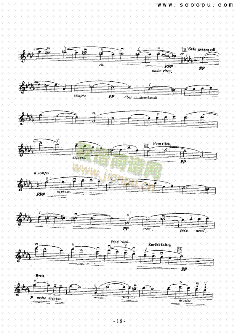 第一交响曲—独奏弦乐类小提琴(其他乐谱)18