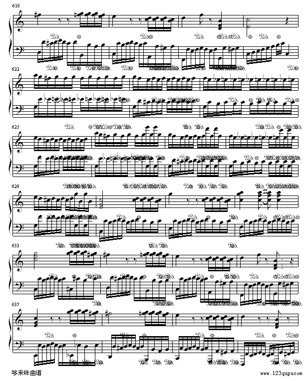 小星星变奏曲-莫扎特(钢琴谱)19