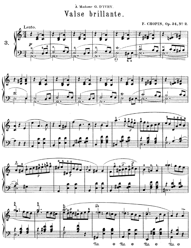 a小调圆舞曲作品34-2号(钢琴谱)1