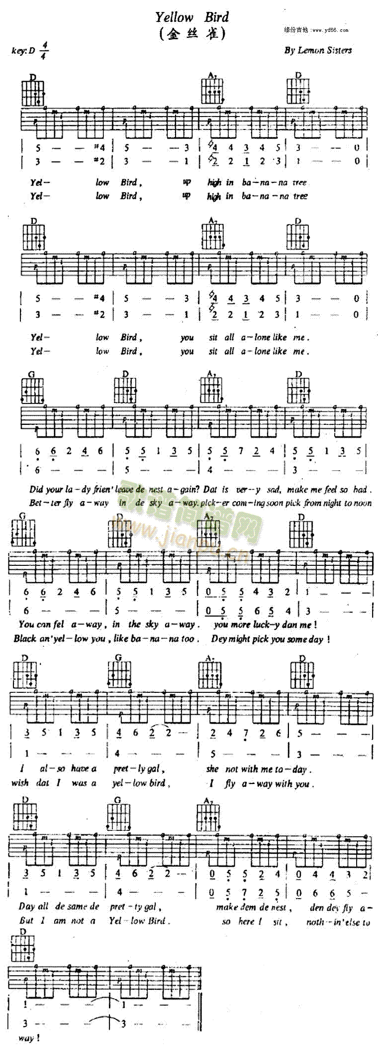 YellowBird(十字及以上)1