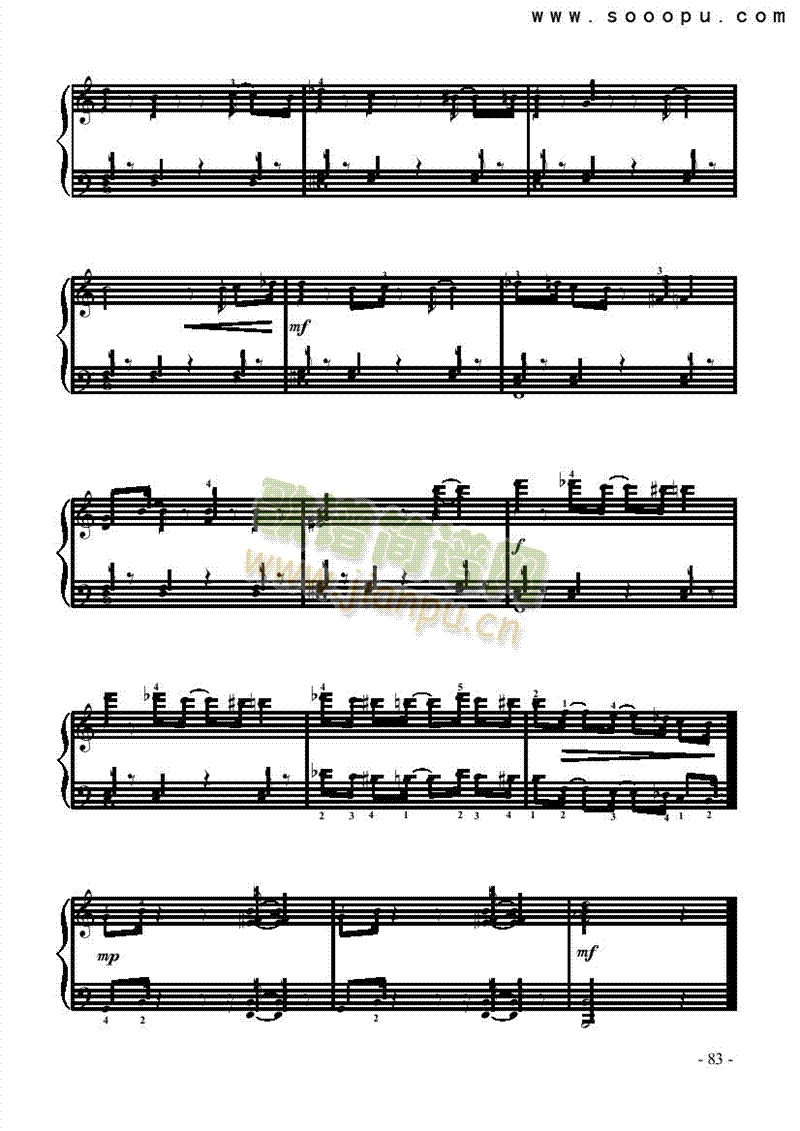 好棒键盘类钢琴(其他乐谱)6