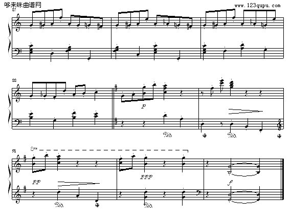 秘密-维维(钢琴谱)8