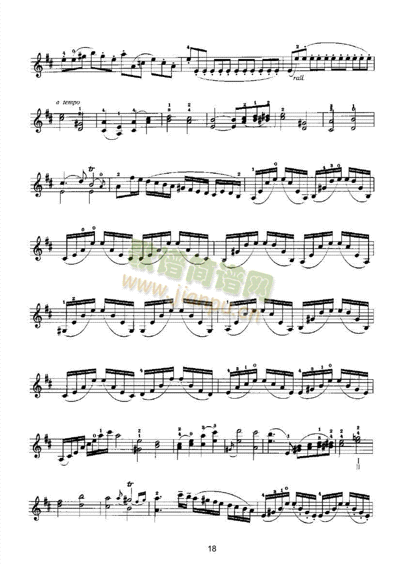马扎斯小提琴华丽练习曲27首作品36号弦乐类小提琴(其他乐谱)18