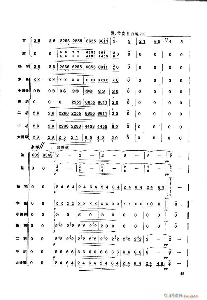 边区运输队(五字歌谱)18