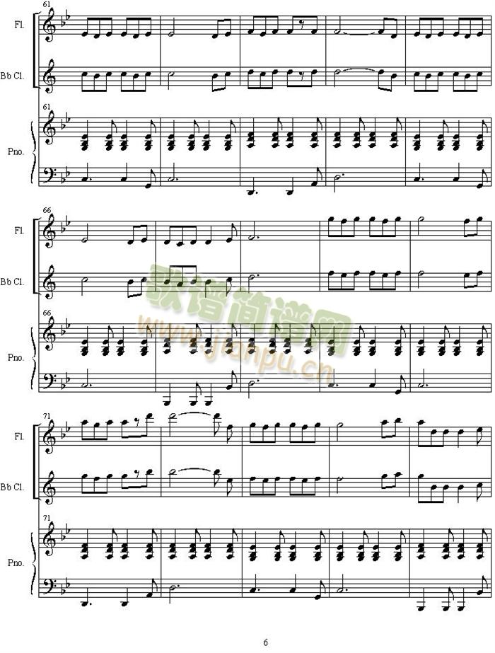 sarutabaruta(钢琴谱)6
