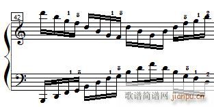 车尔尼 钢琴快速练习曲 Czerny 299 第36首 及练习提示(钢琴谱)8