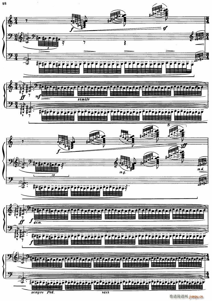 Bartok SZ 41 Deux Elegies op 8b(钢琴谱)15