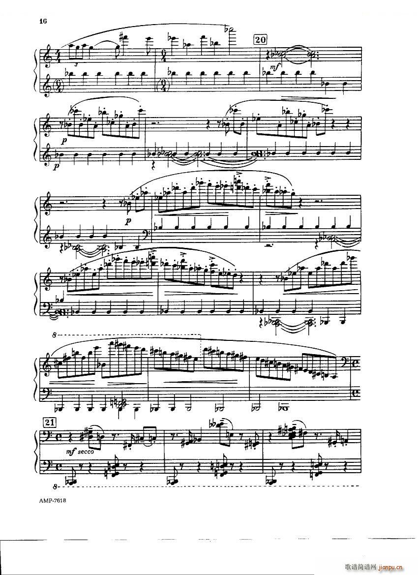 Gubaidulina Sofia Piano Sonata Piano Sonata(十字及以上)14