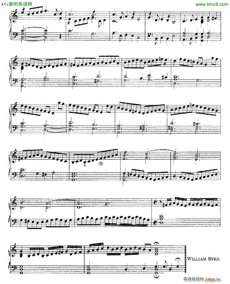 Byrd William Fantasia(钢琴谱)5