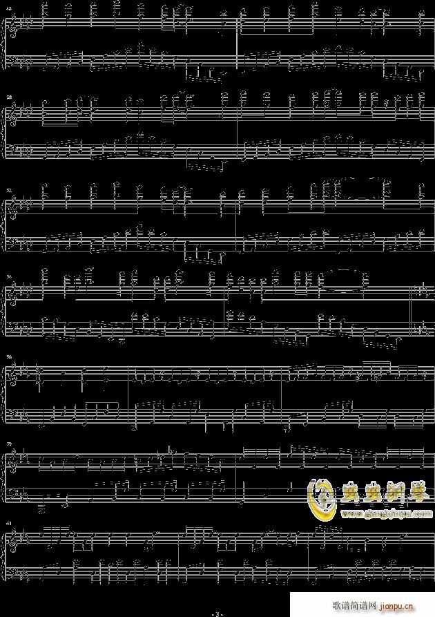 尘封记忆(钢琴谱)3