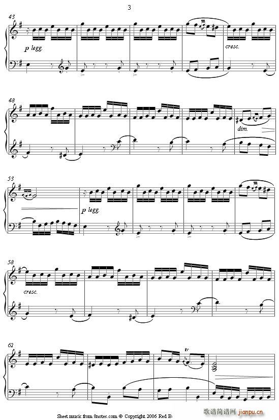 LE COUCOU(九字歌谱)3