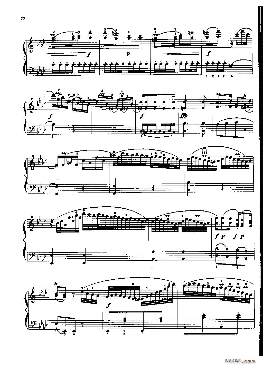 贝多芬小奏鸣曲 四(总谱)7