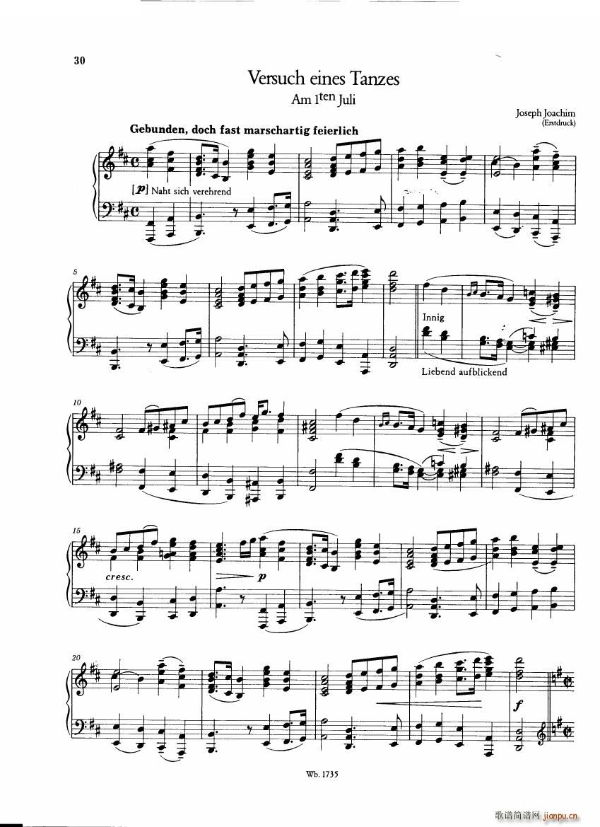 Brahms and his friends Anthology 1 1(十字及以上)34