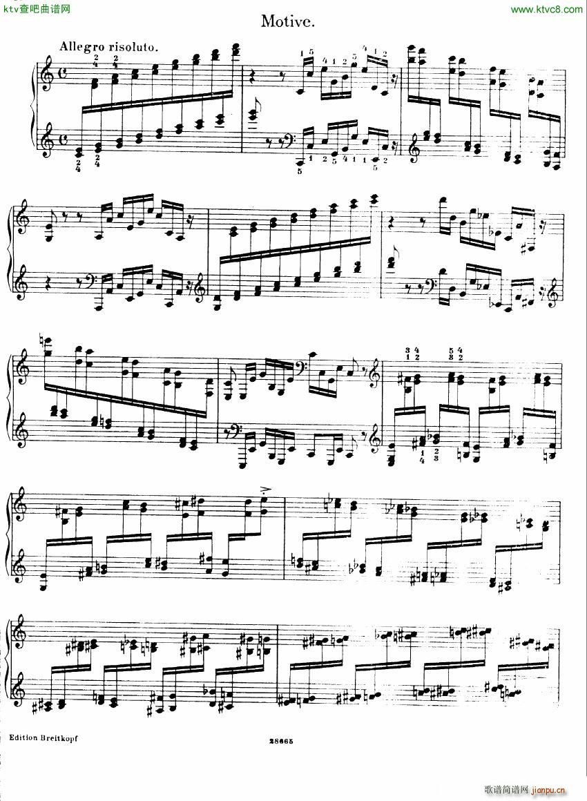 Busoni Etudes 1(钢琴谱)16