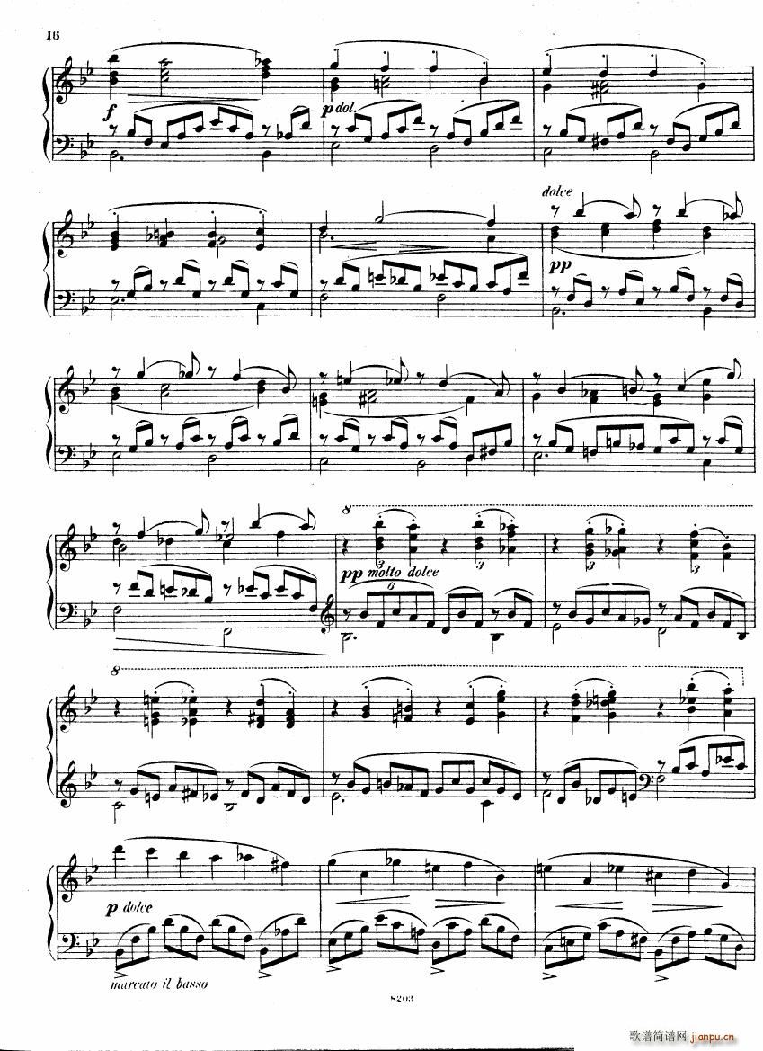 Brahms Stark Haydn Variations pno solo(钢琴谱)15