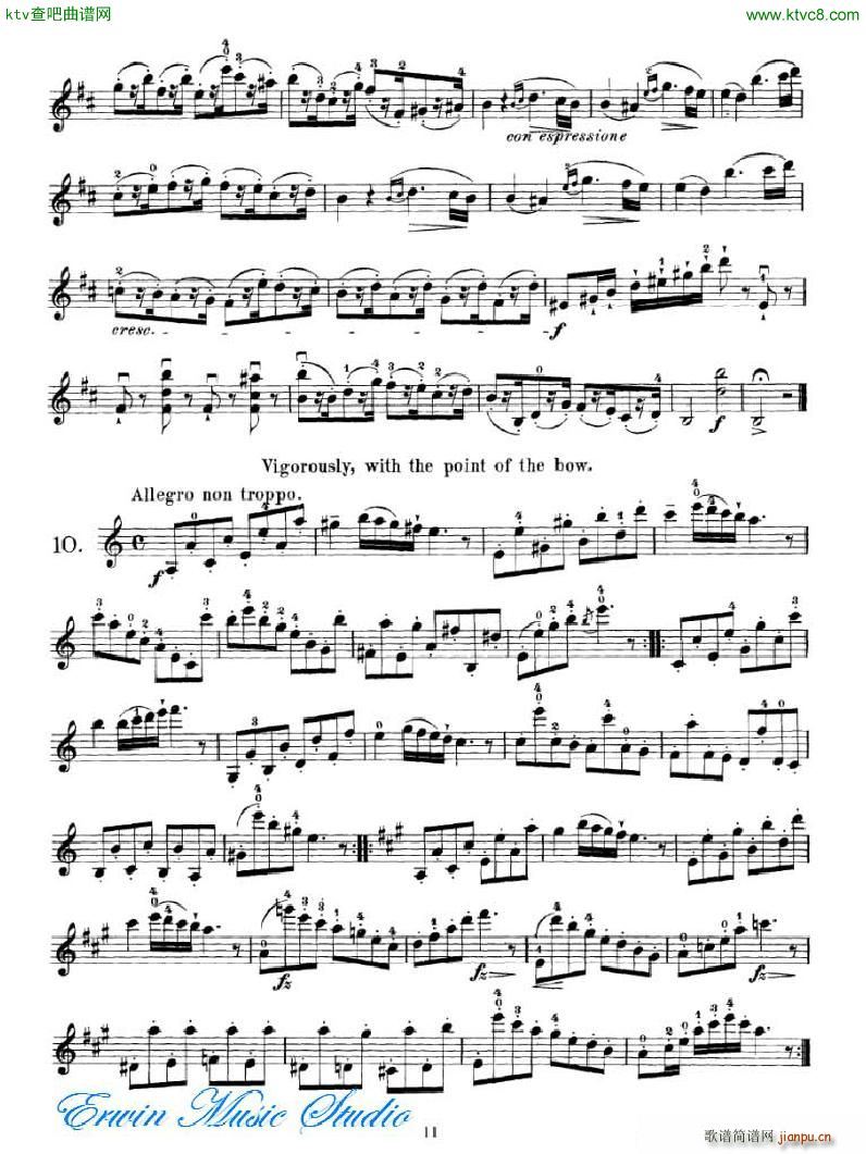 马扎斯 75首渐进式旋律练习 图书1 30首专门练习 01 20(十字及以上)11