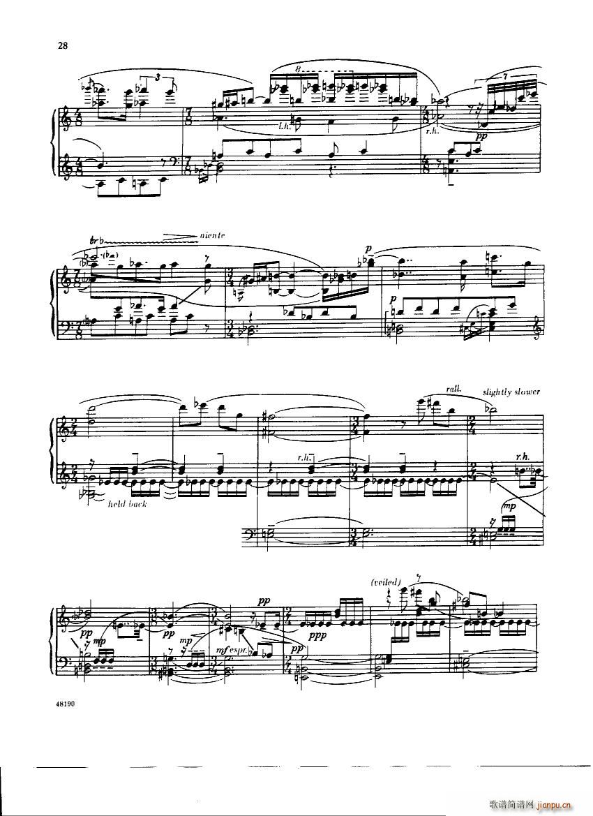 Corigliano Etude Fantasy Etude Fantasy(十字及以上)29