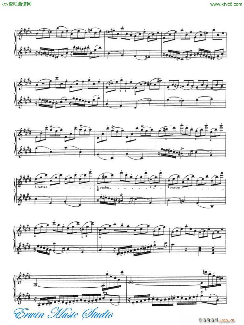 加维尼耶 24首隨想曲Pierre Gavinies 24 Caprices 17 20(十字及以上)12