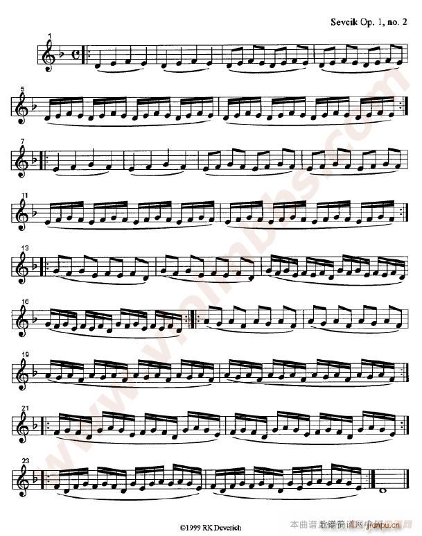 训练左手手指的颗粒性练习曲(钢琴谱)17