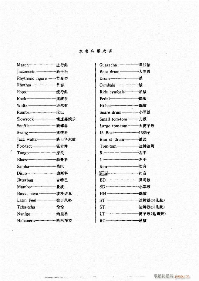 爵士鼓演奏法1 60(十字及以上)23