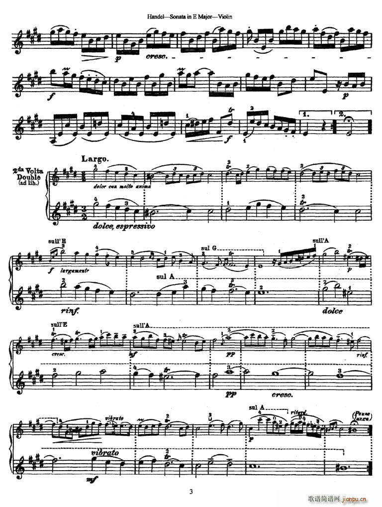 Sonata in E Major(十字及以上)3