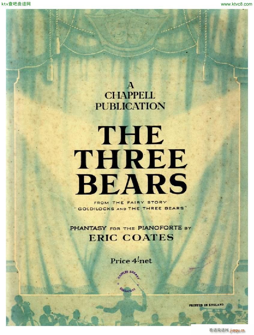 Coates The Three Bears Phantasy(钢琴谱)1