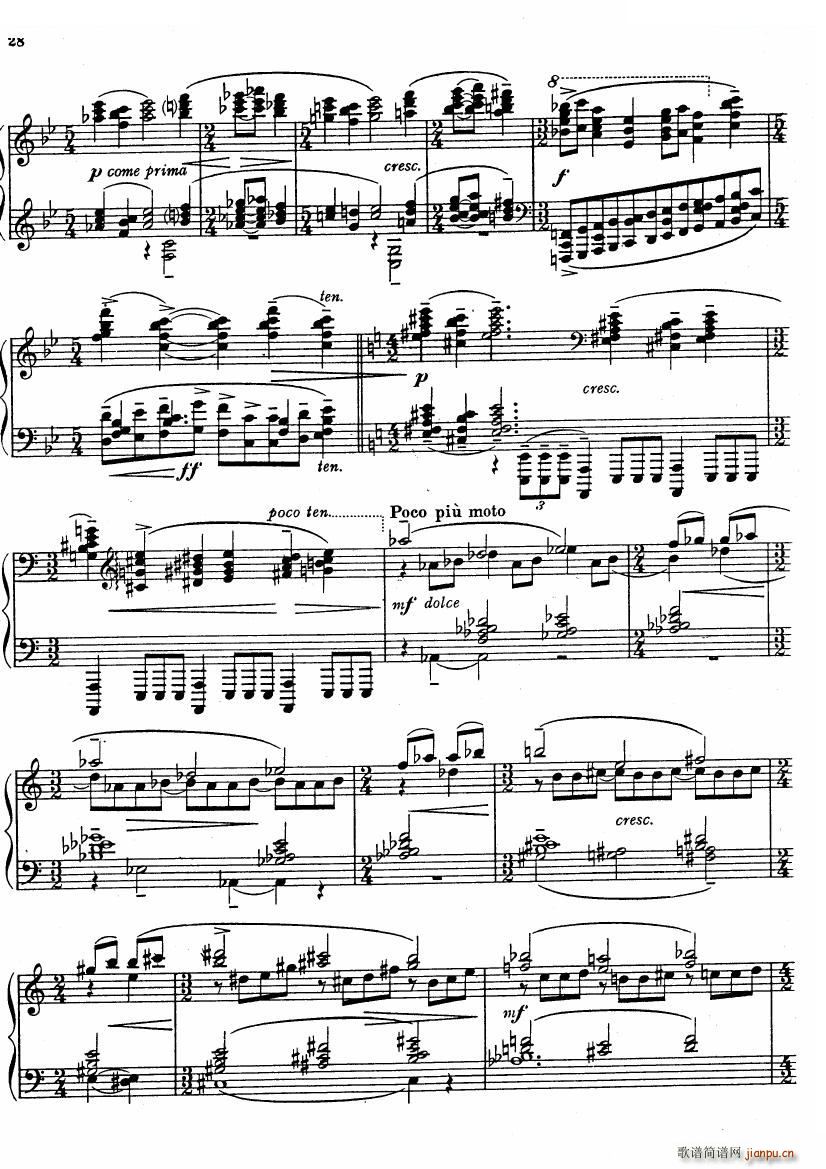 Ireland Piano Sonata Piano Sonata(十字及以上)28