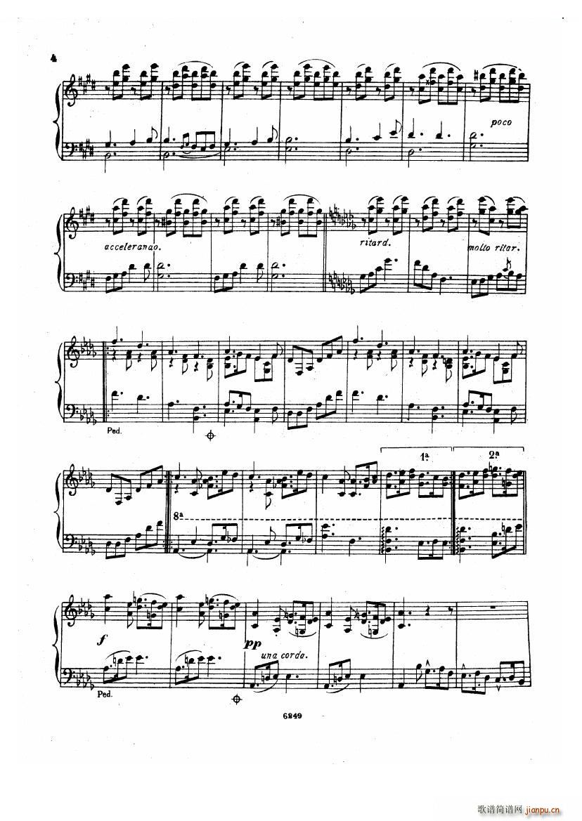 Albeniz op 23 Barcarolle op 23 Barcarolle(十字及以上)5
