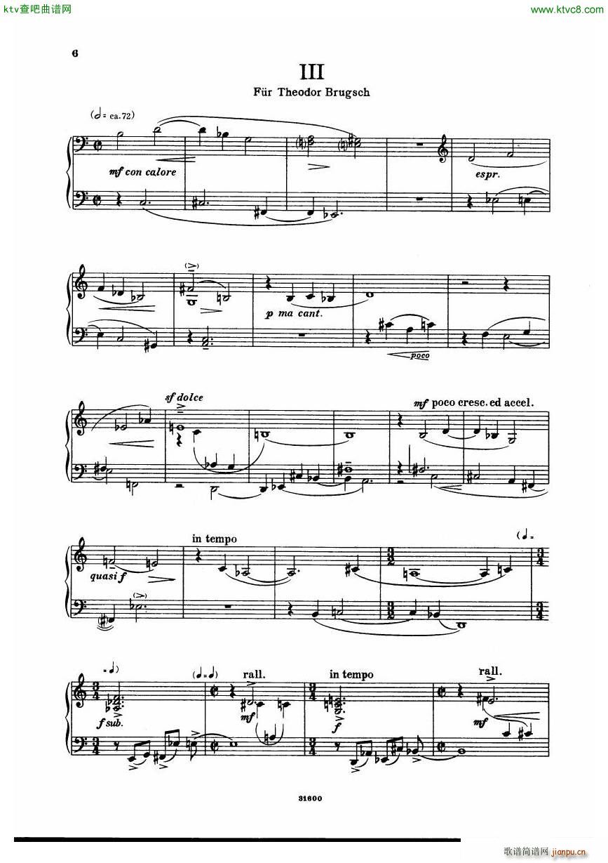 Dessau Drei Intermezzi(钢琴谱)5